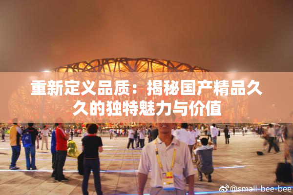 重新定义品质：揭秘国产精品久久的独特魅力与价值