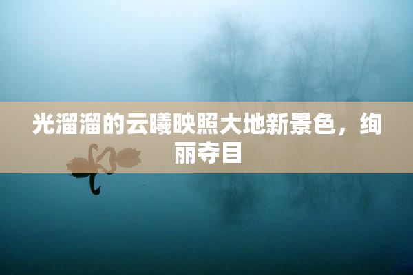 光溜溜的云曦映照大地新景色，绚丽夺目