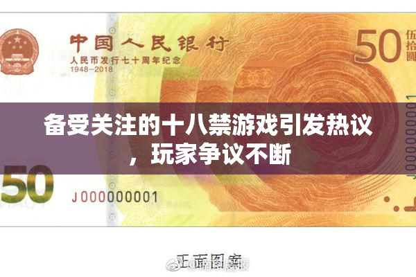 备受关注的十八禁游戏引发热议，玩家争议不断