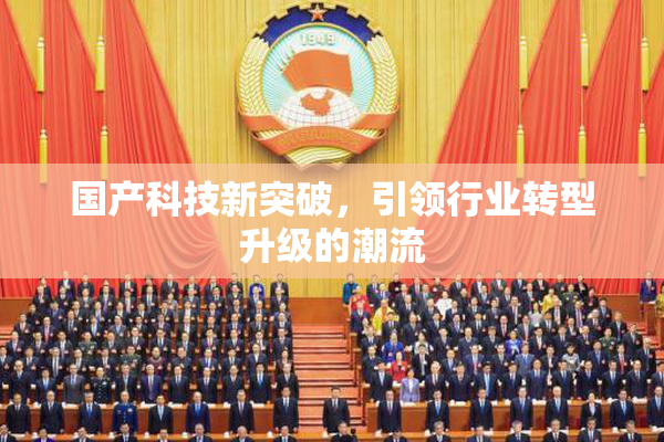 国产科技新突破，引领行业转型升级的潮流
