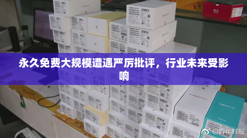 永久免费大规模遭遇严厉批评，行业未来受影响