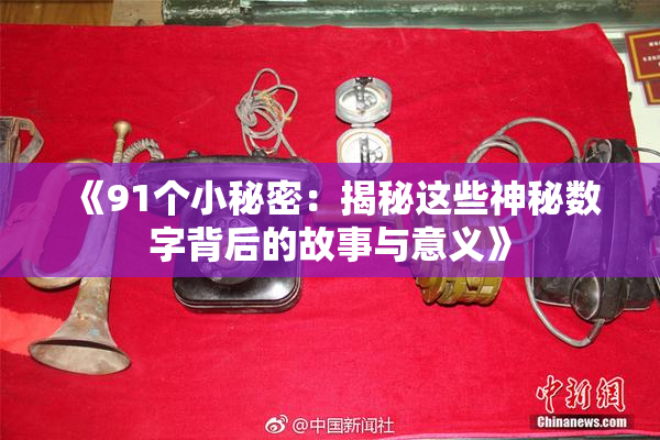 《91个小秘密：揭秘这些神秘数字背后的故事与意义》