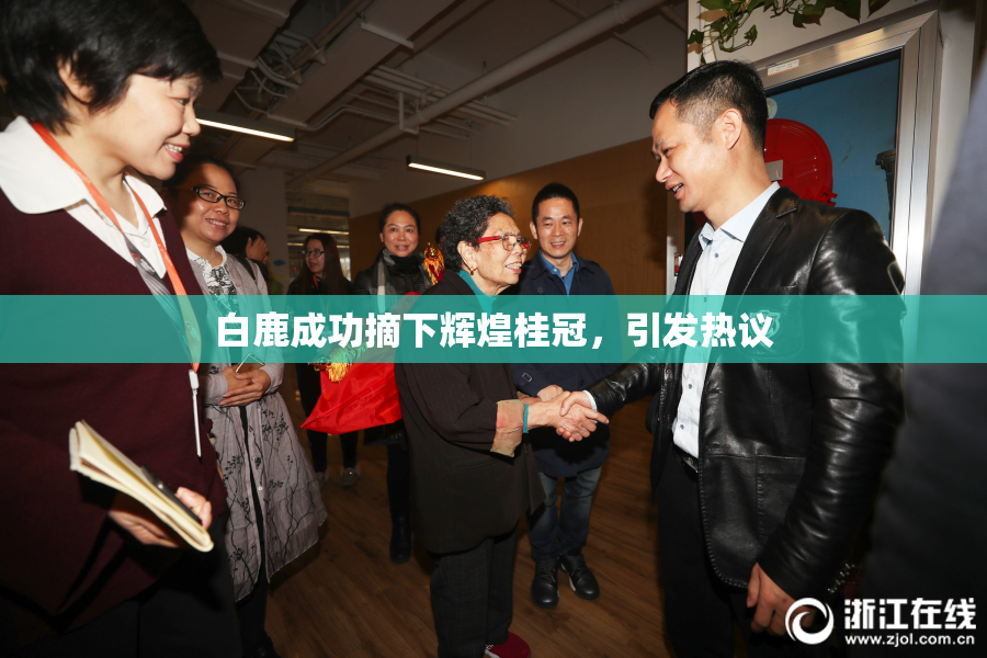 白鹿成功摘下辉煌桂冠，引发热议