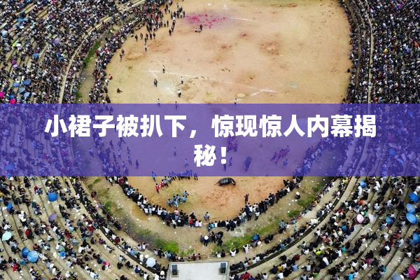 小裙子被扒下，惊现惊人内幕揭秘！