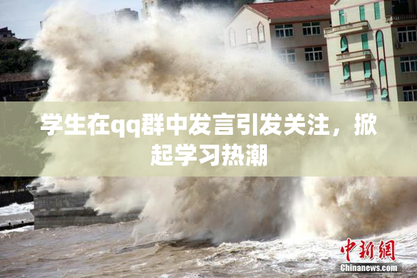 学生在qq群中发言引发关注，掀起学习热潮