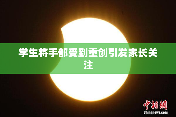 学生将手部受到重创引发家长关注