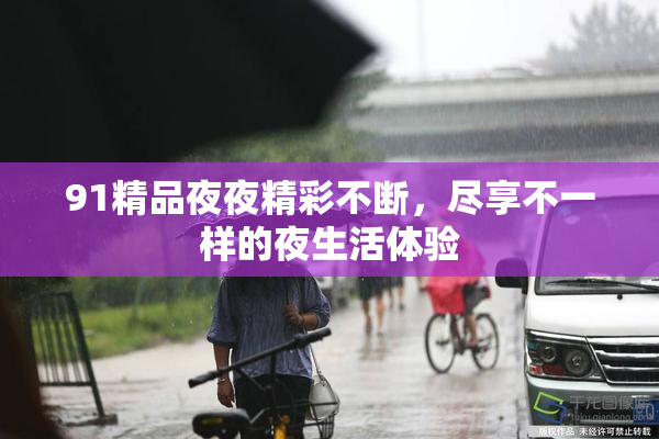 91精品夜夜精彩不断，尽享不一样的夜生活体验