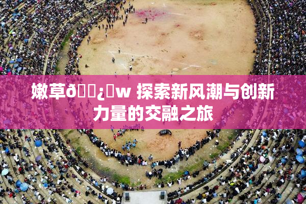 嫩草🌿‌w 探索新风潮与创新力量的交融之旅
