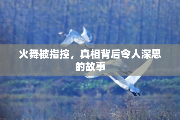 火舞被指控，真相背后令人深思的故事
