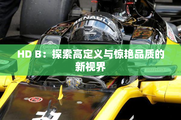HD B：探索高定义与惊艳品质的新视界