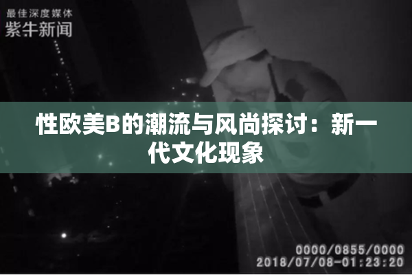 性欧美B的潮流与风尚探讨：新一代文化现象