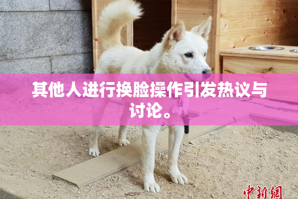 其他人进行换脸操作引发热议与讨论。