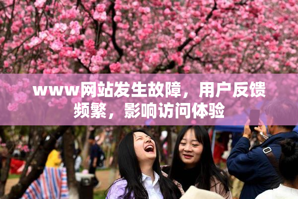 www网站发生故障，用户反馈频繁，影响访问体验