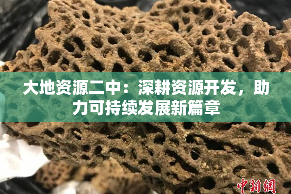 大地资源二中：深耕资源开发，助力可持续发展新篇章