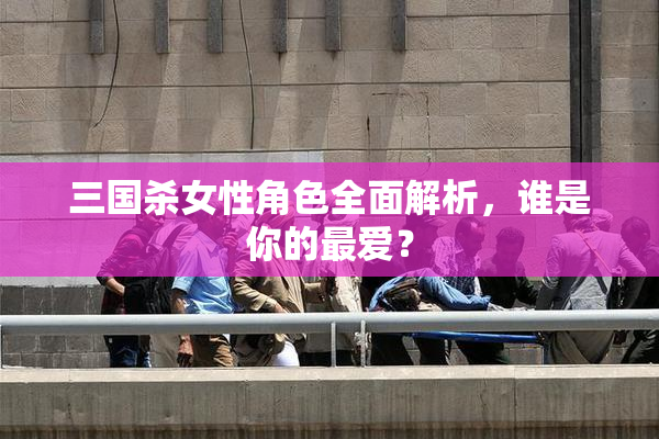 三国杀女性角色全面解析，谁是你的最爱？