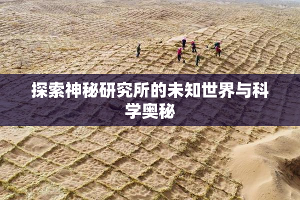 探索神秘研究所的未知世界与科学奥秘