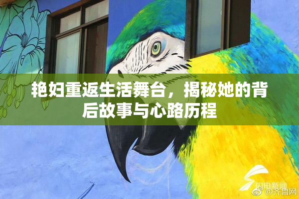 艳妇重返生活舞台，揭秘她的背后故事与心路历程