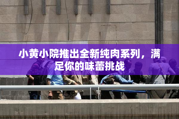 小黄小院推出全新纯肉系列，满足你的味蕾挑战