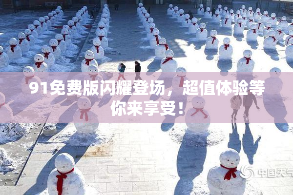 91免费版闪耀登场，超值体验等你来享受！