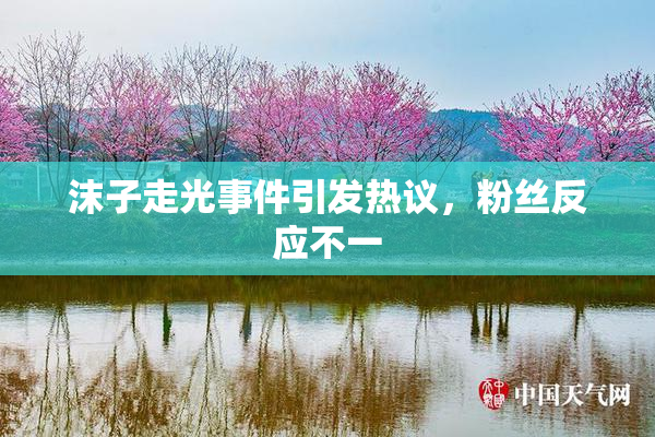 沫子走光事件引发热议，粉丝反应不一
