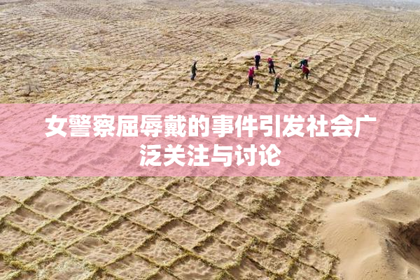女警察屈辱戴的事件引发社会广泛关注与讨论