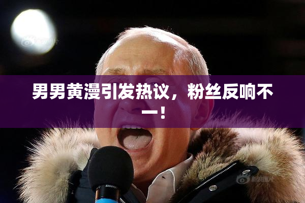 男男黄漫引发热议，粉丝反响不一！