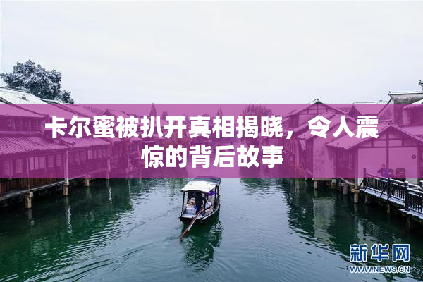 卡尔蜜被扒开真相揭晓，令人震惊的背后故事