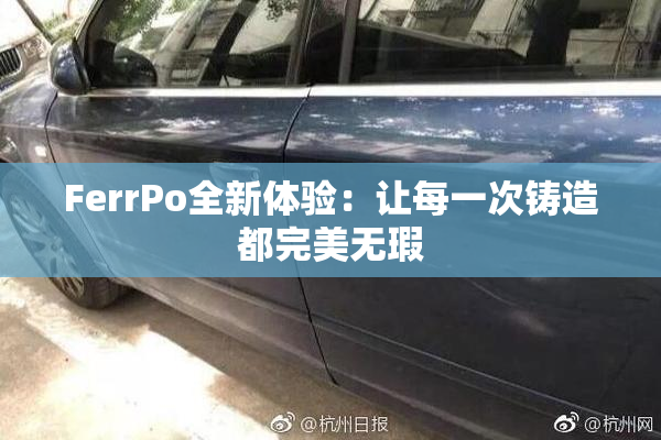 FerrPo全新体验：让每一次铸造都完美无瑕