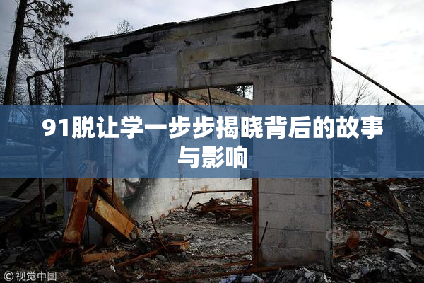 91脱让学一步步揭晓背后的故事与影响