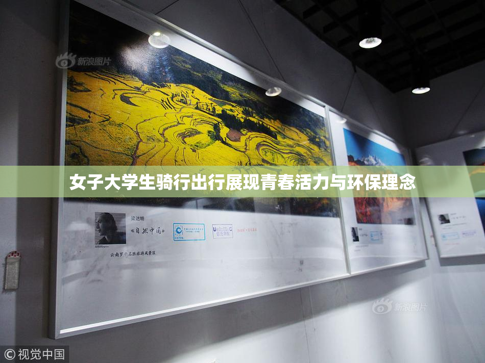 女子大学生骑行出行展现青春活力与环保理念