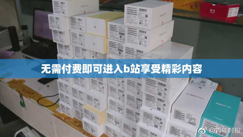 无需付费即可进入b站享受精彩内容