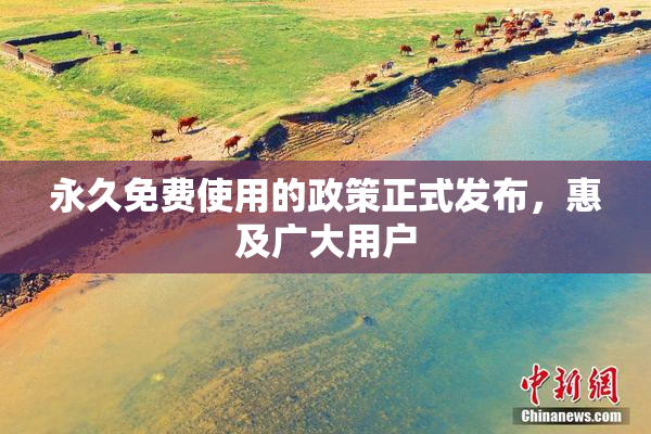 永久免费使用的政策正式发布，惠及广大用户