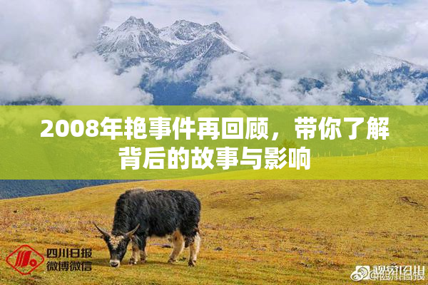 2008年艳事件再回顾，带你了解背后的故事与影响