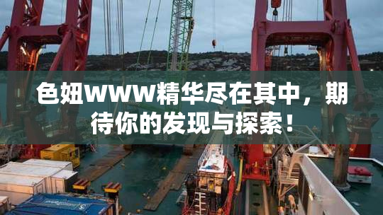 色妞WWW精华尽在其中，期待你的发现与探索！