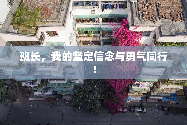 班长，我的坚定信念与勇气同行！