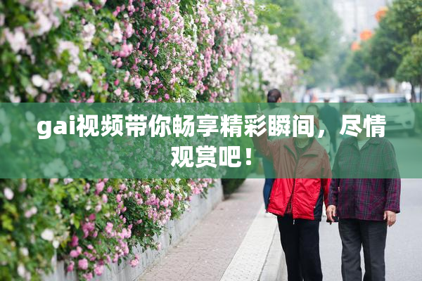 gai视频带你畅享精彩瞬间，尽情观赏吧！