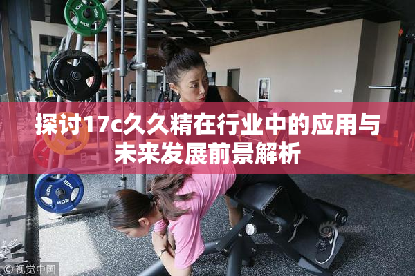 探讨17c久久精在行业中的应用与未来发展前景解析