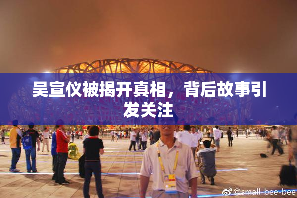 吴宣仪被揭开真相，背后故事引发关注