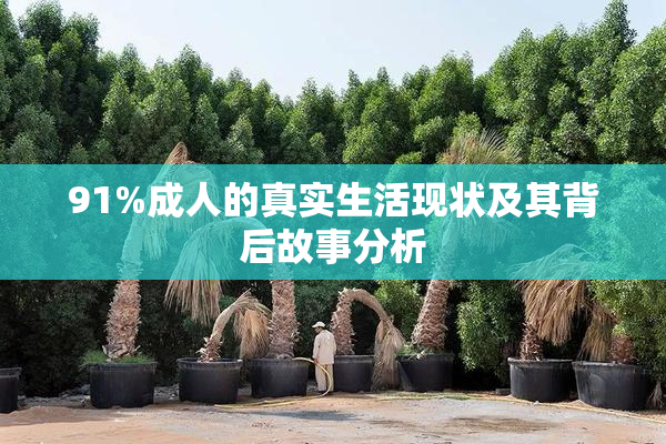 91%成人的真实生活现状及其背后故事分析