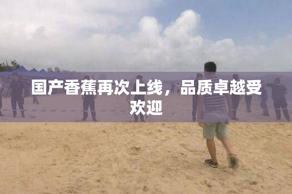 国产香蕉再次上线，品质卓越受欢迎