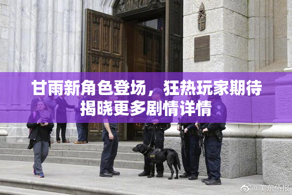 甘雨新角色登场，狂热玩家期待揭晓更多剧情详情