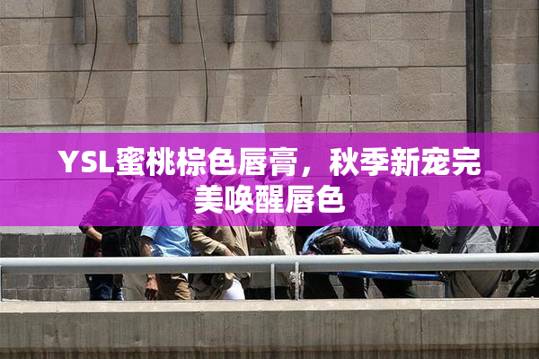 YSL蜜桃棕色唇膏，秋季新宠完美唤醒唇色