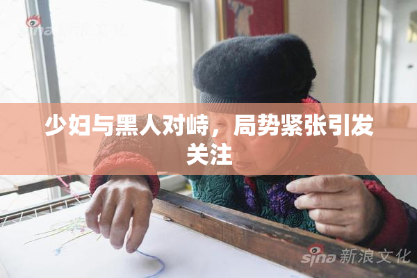 少妇与黑人对峙，局势紧张引发关注