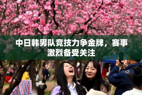 中日韩男队竞技力争金牌，赛事激烈备受关注