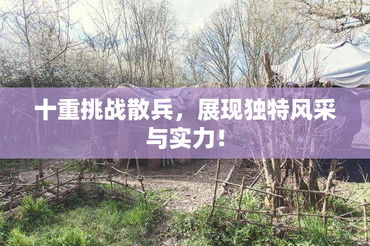 十重挑战散兵，展现独特风采与实力！