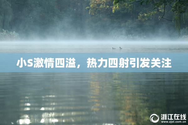 小S激情四溢，热力四射引发关注
