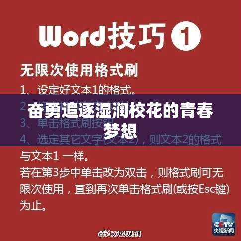 奋勇追逐湿润校花的青春梦想