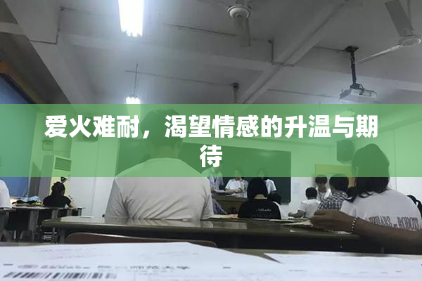 爱火难耐，渴望情感的升温与期待