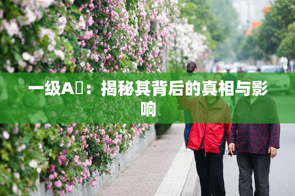一级A婬：揭秘其背后的真相与影响