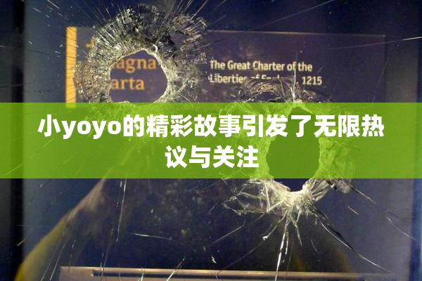 小yoyo的精彩故事引发了无限热议与关注
